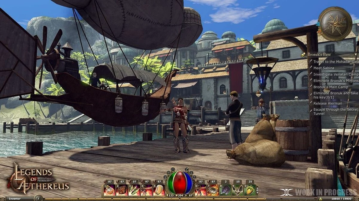 Скриншоты из Legends of Aethereus / Картинка 1