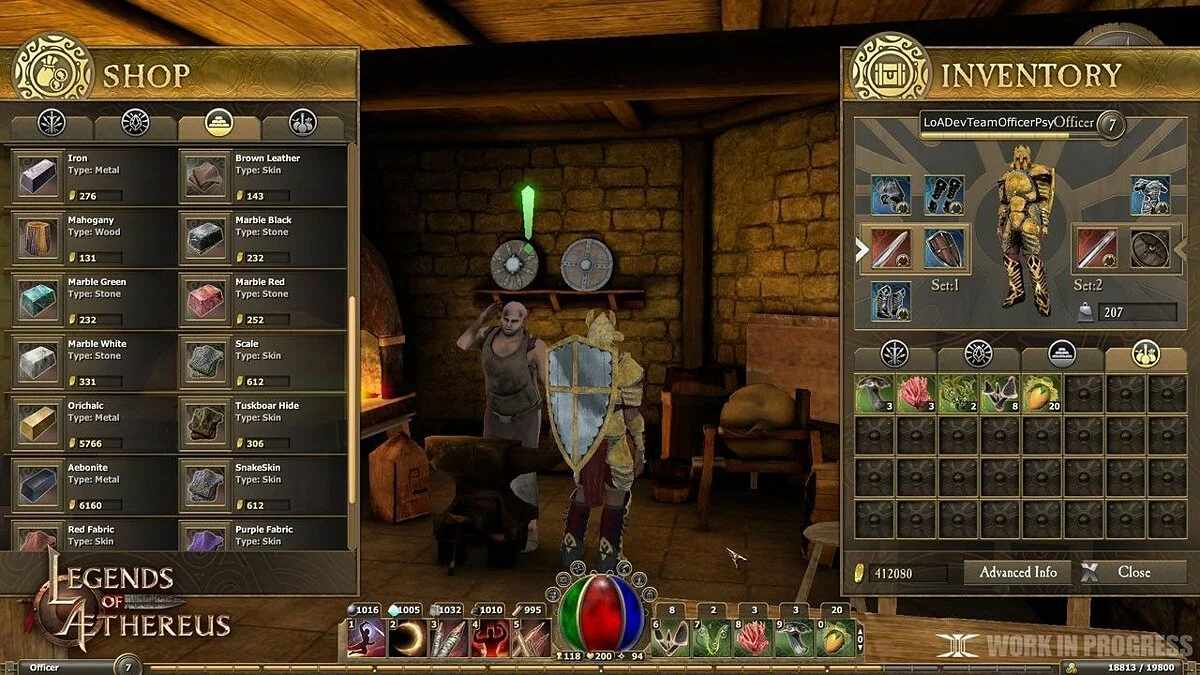 Скриншоты из Legends of Aethereus / Картинка 3