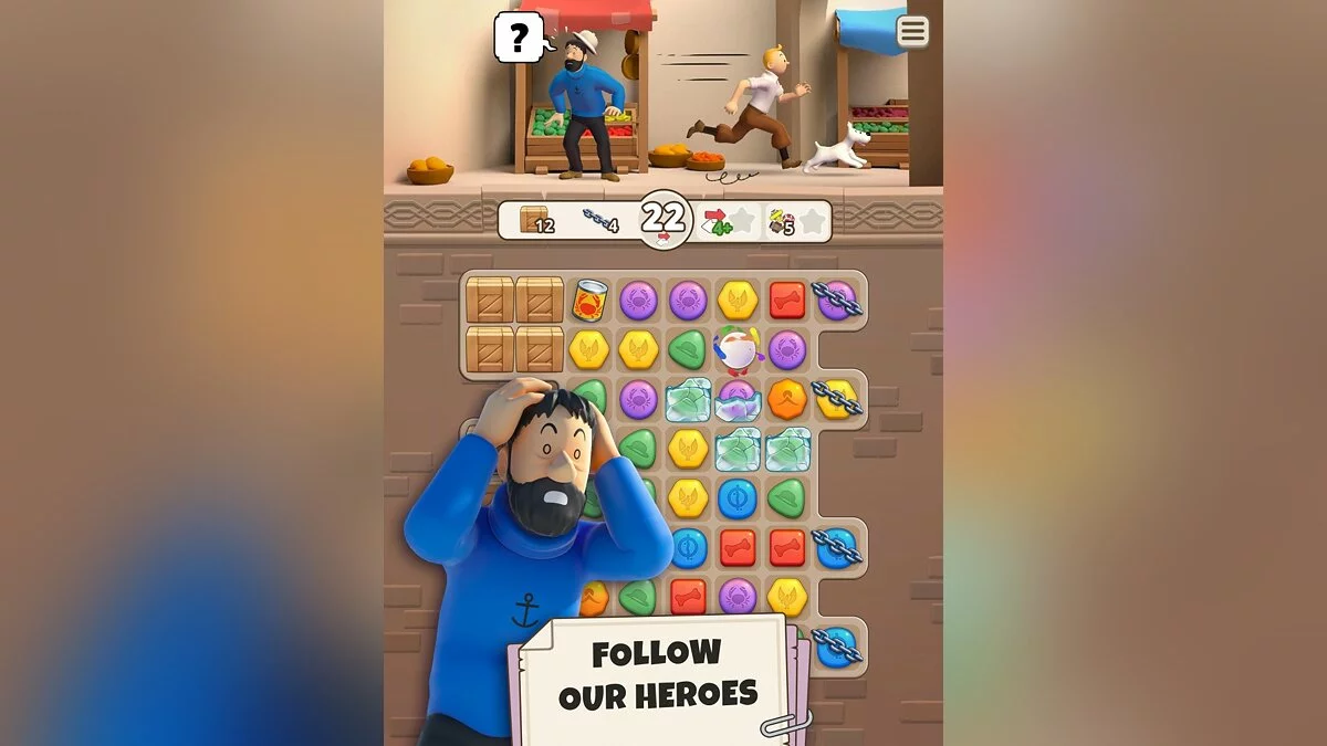 Скриншоты из Tintin Match / Картинка 1