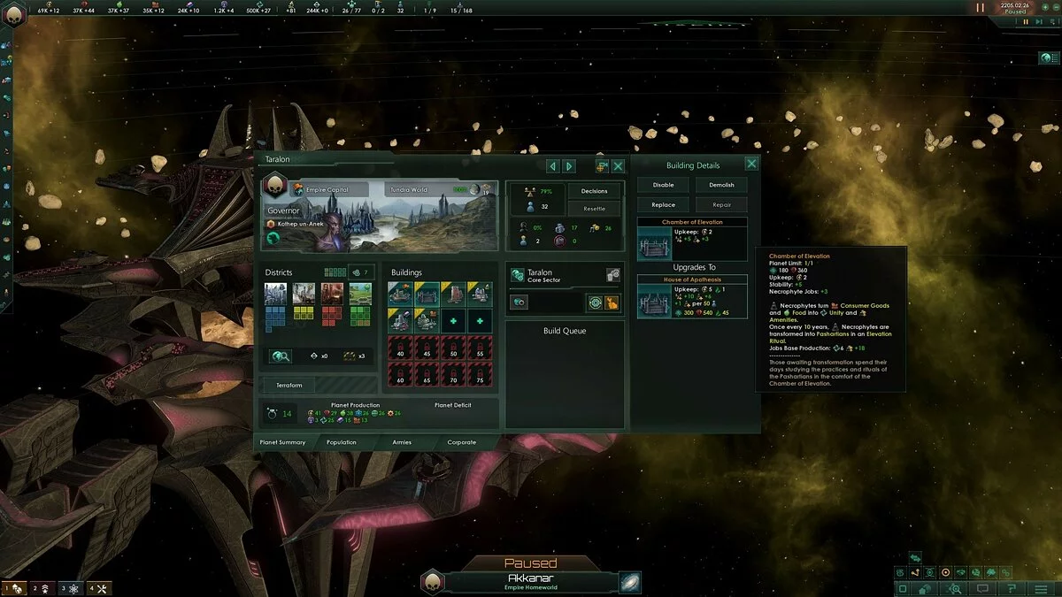 Скриншоты из Stellaris: Necroids / Картинка 4