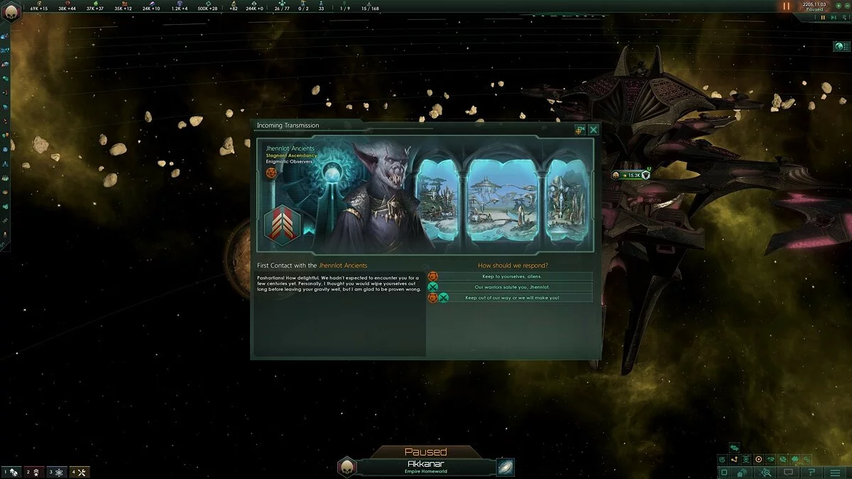 Скриншоты из Stellaris: Necroids / Картинка 5