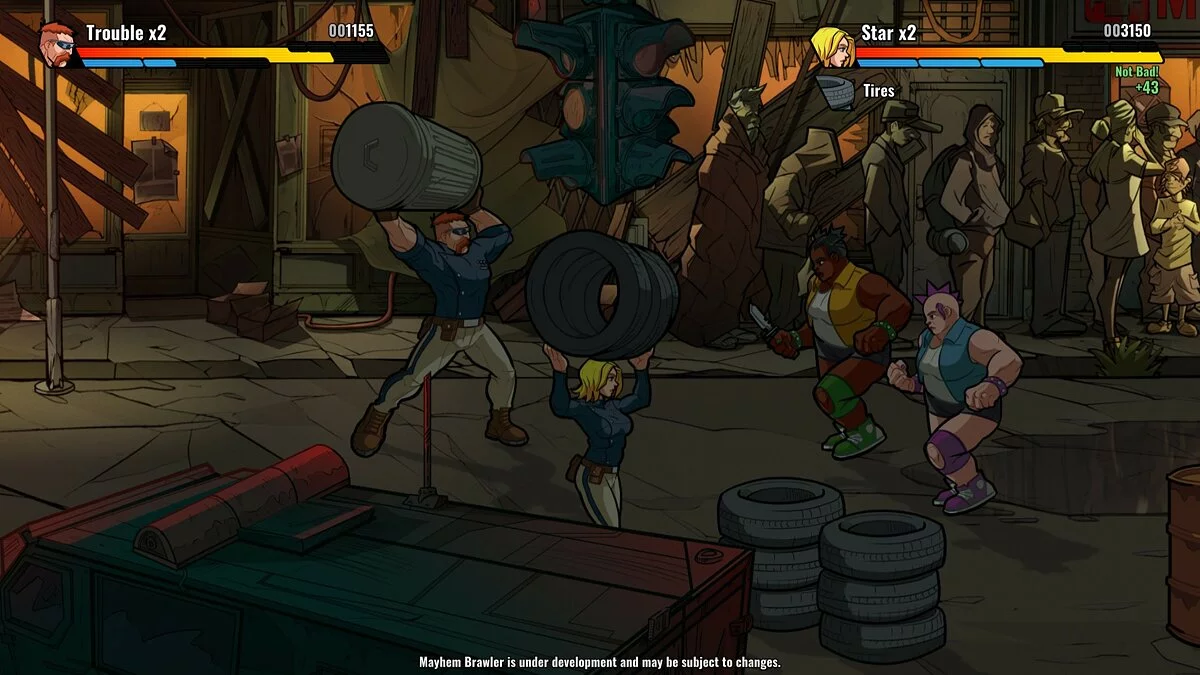 Скриншоты из Mayhem Brawler / Картинка 2