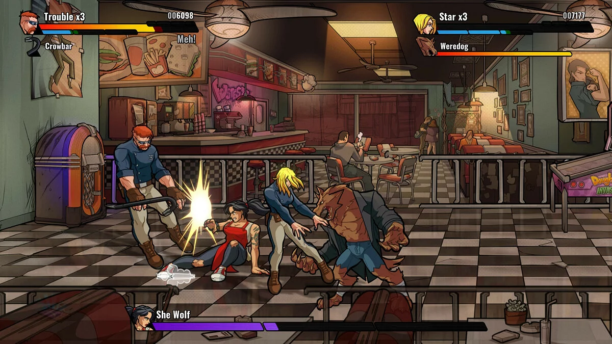 Скриншоты из Mayhem Brawler / Картинка 15