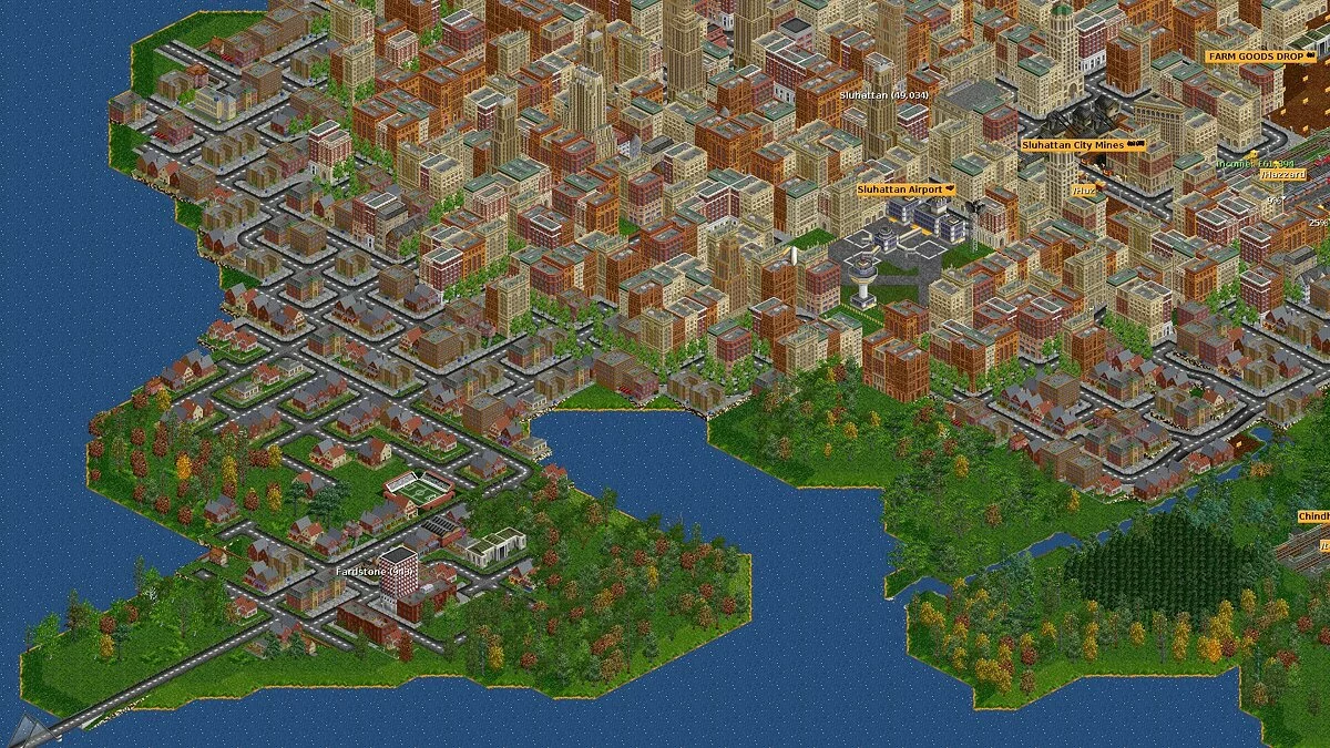 Скриншоты из OpenTTD / Картинка 2