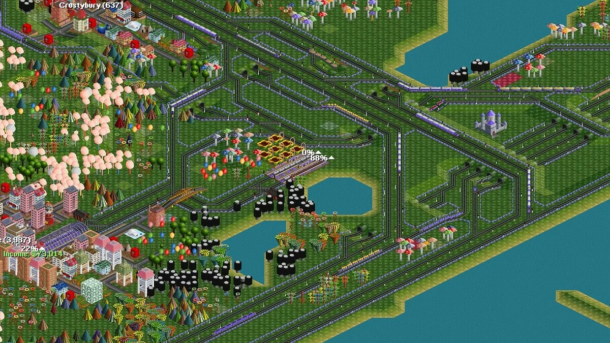 Скриншоты из OpenTTD / Картинка 6