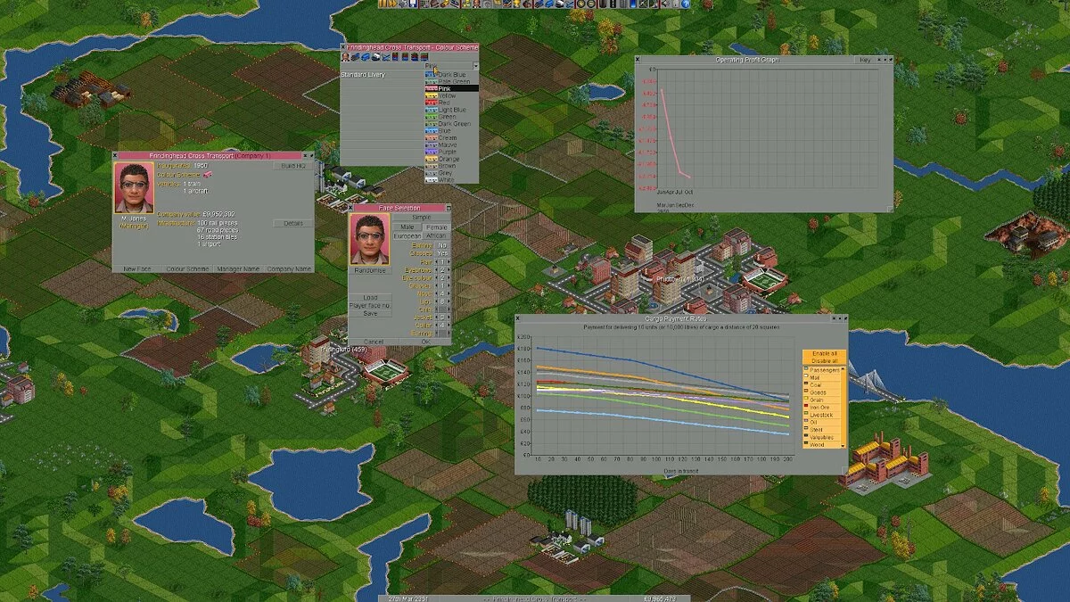 Скриншоты из OpenTTD / Картинка 8