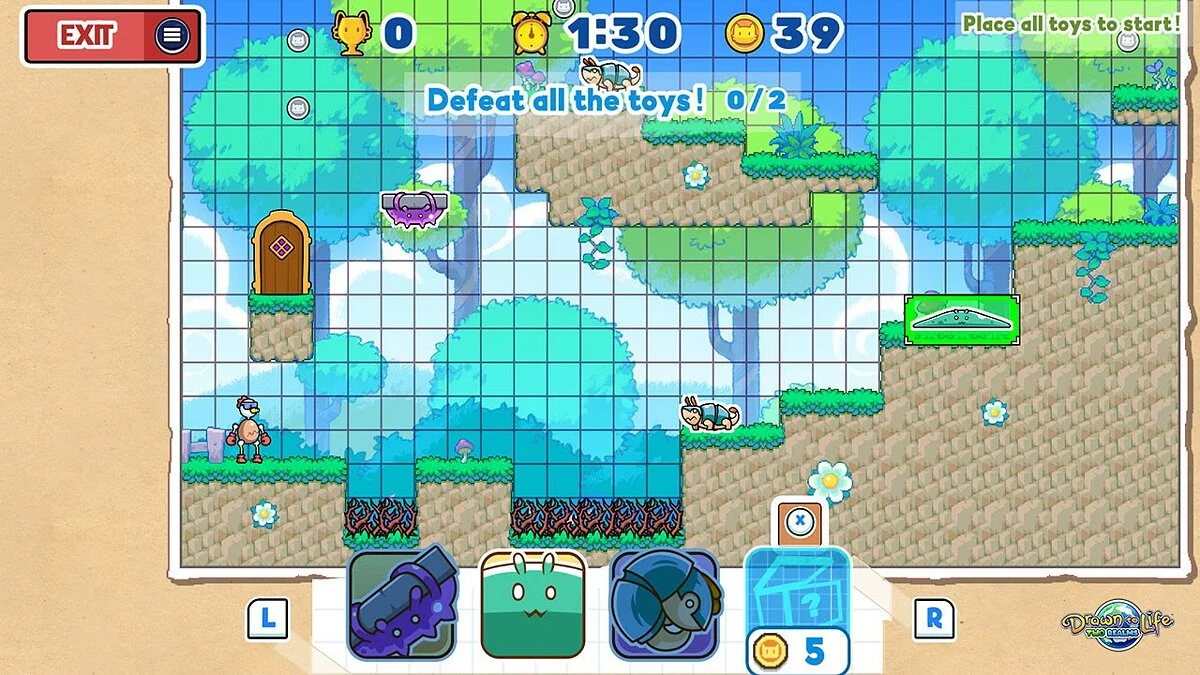 Скриншоты из Drawn to Life: Two Realms / Картинка 5