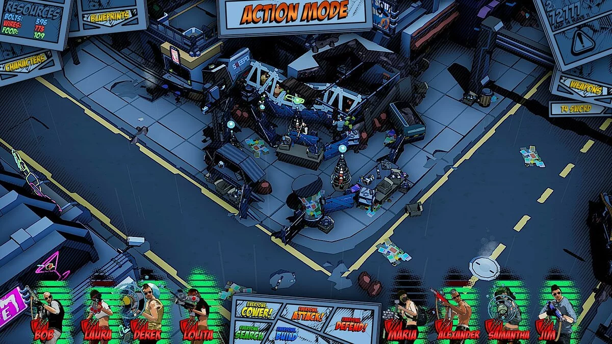 Скриншоты из Space Raiders in Space / Картинка 1
