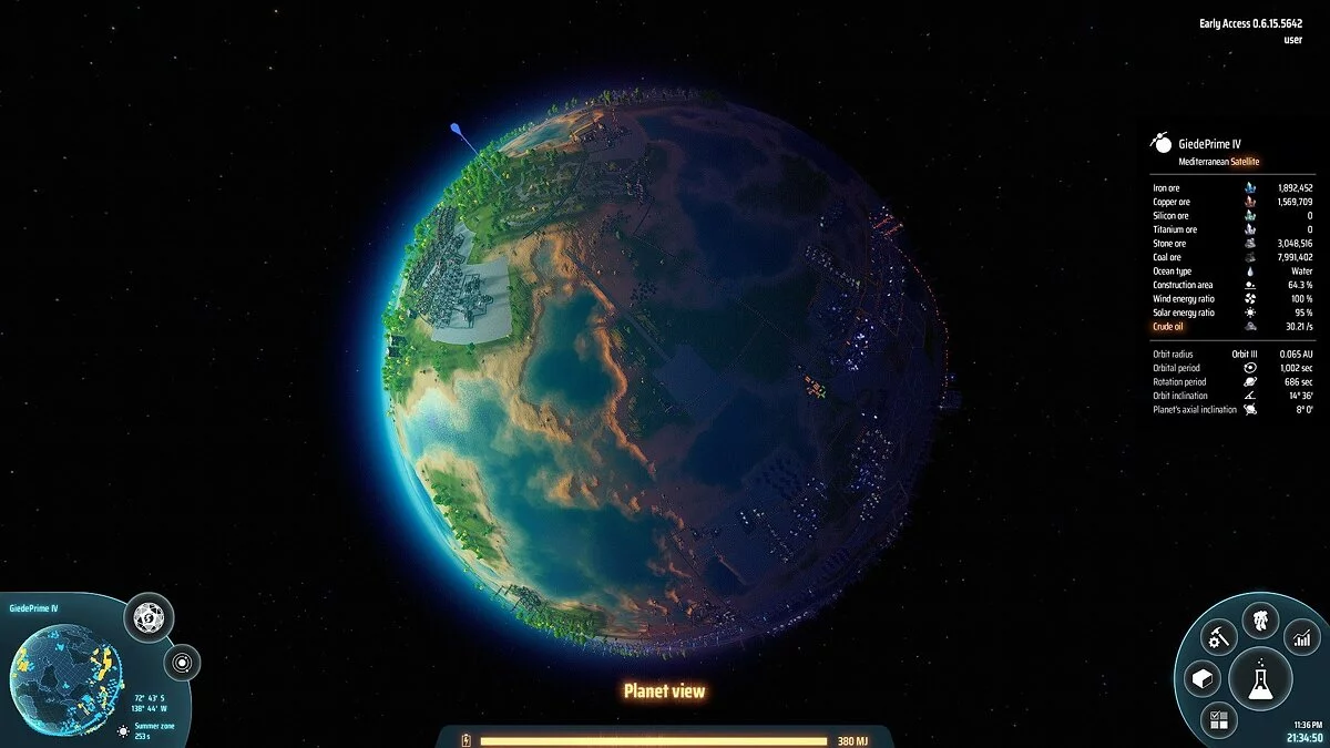 Скриншоты из Dyson Sphere Program / Картинка 19