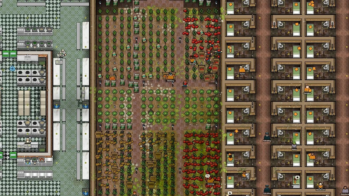Скриншоты из Prison Architect - Going Green / Картинка 1