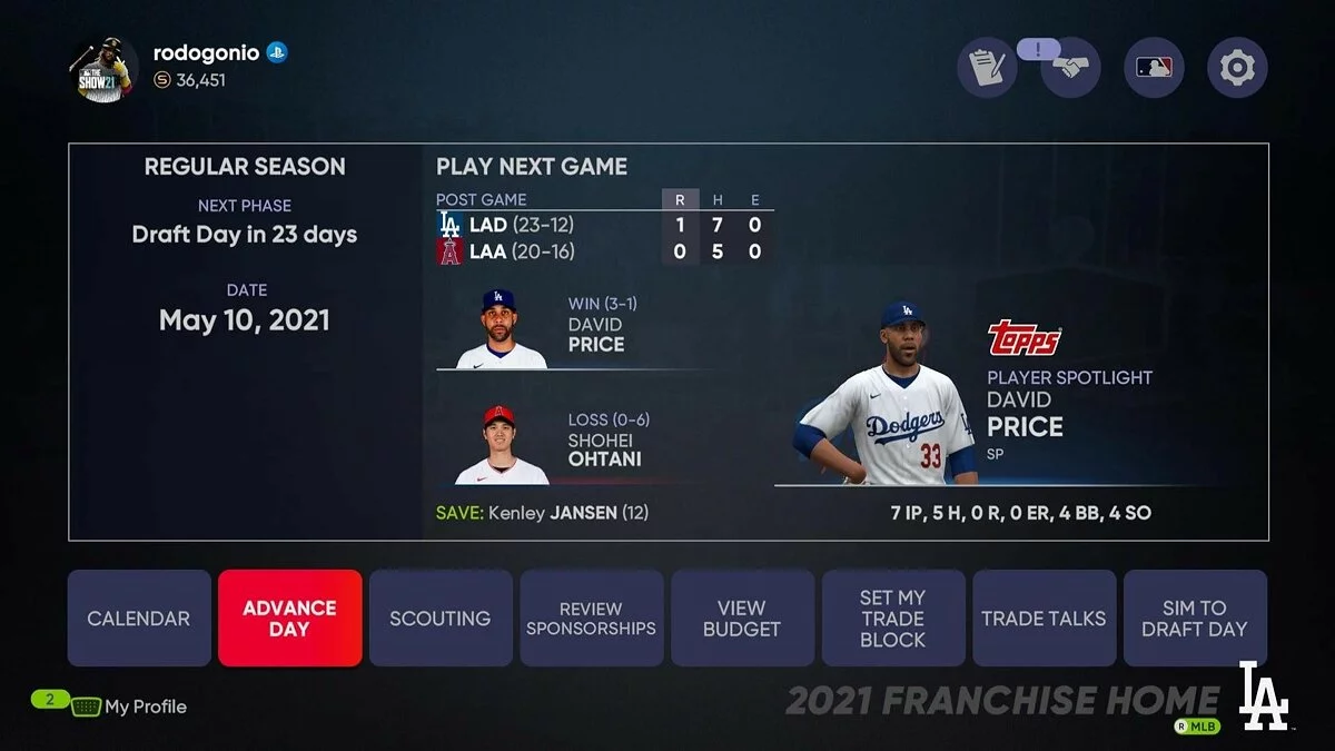 Скриншоты из MLB The Show 21 / Картинка 44