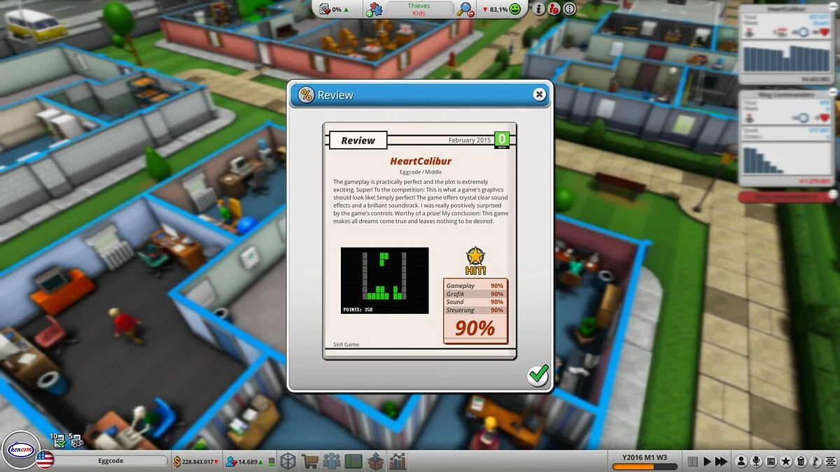 Скриншоты из Mad Games Tycoon 2 / Картинка 10