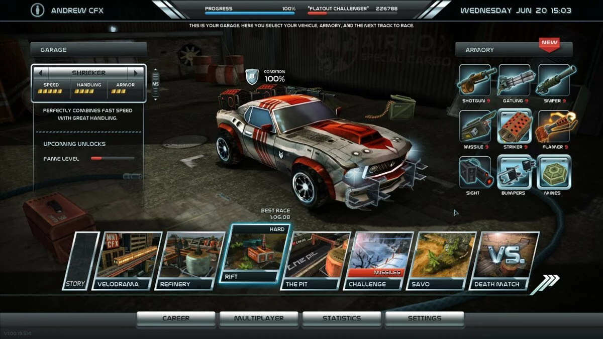 Скриншоты из Death Rally (2012) / Картинка 7