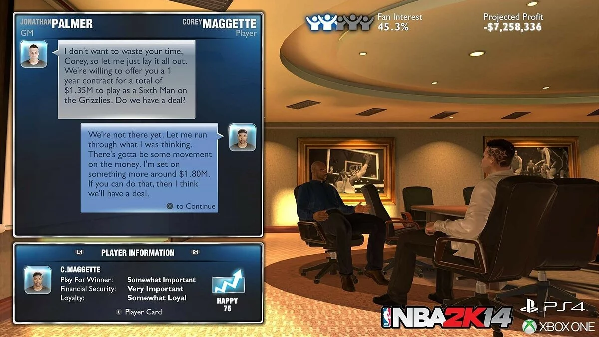 Скриншоты из NBA 2K14 / Картинка 49