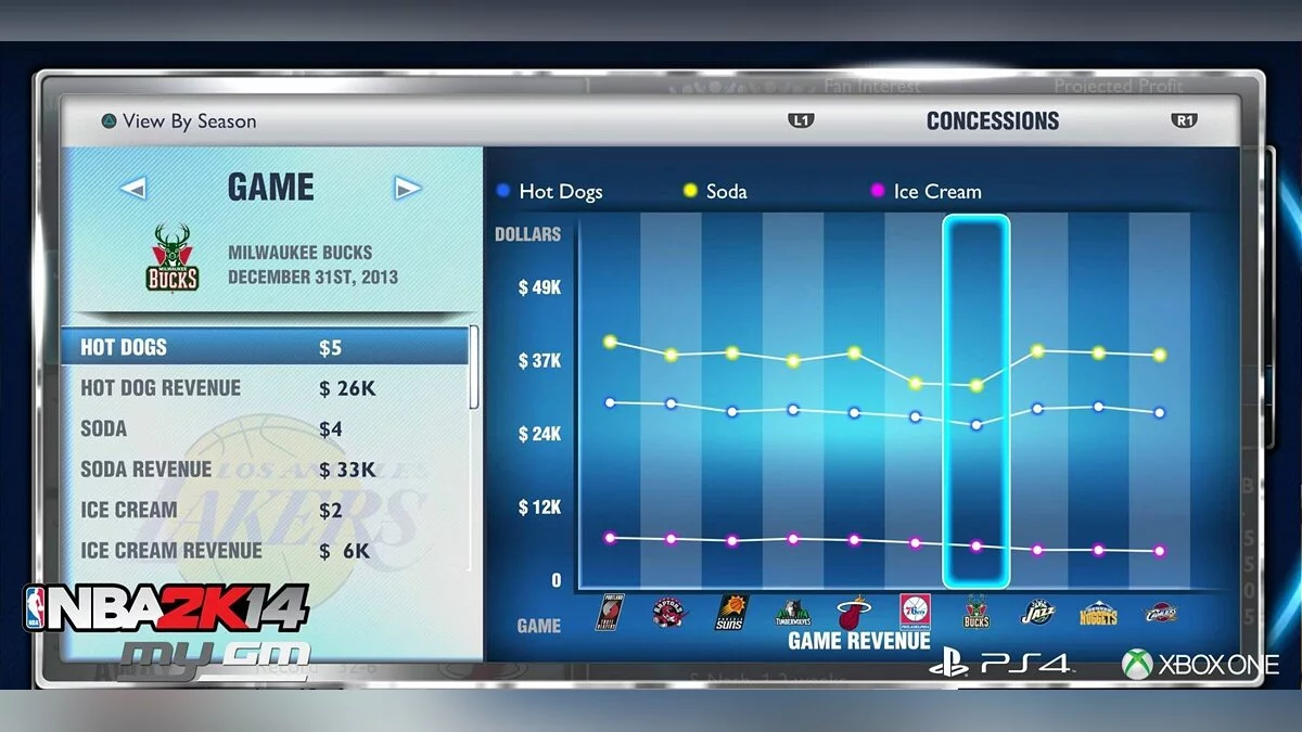Скриншоты из NBA 2K14 / Картинка 22