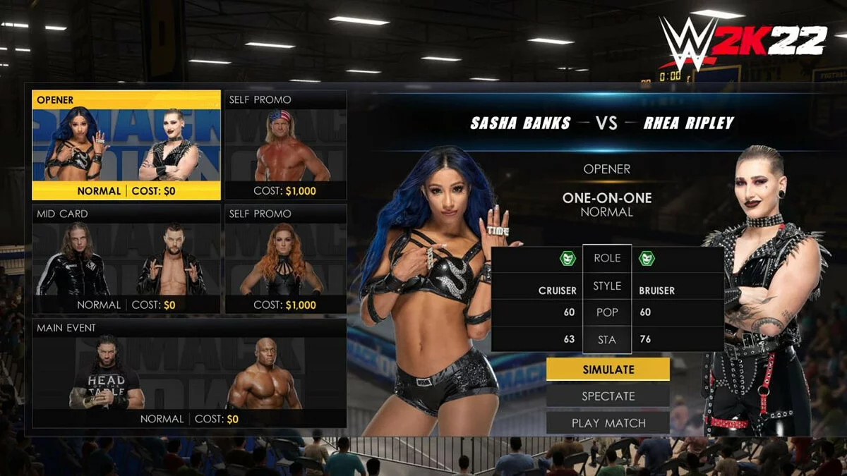 Скриншоты из WWE 2K22 / Картинка 15