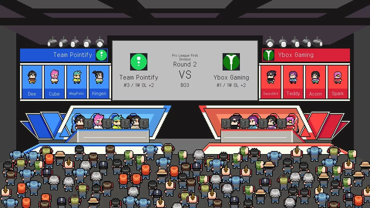Скриншоты из Teamfight Manager / Картинка 4