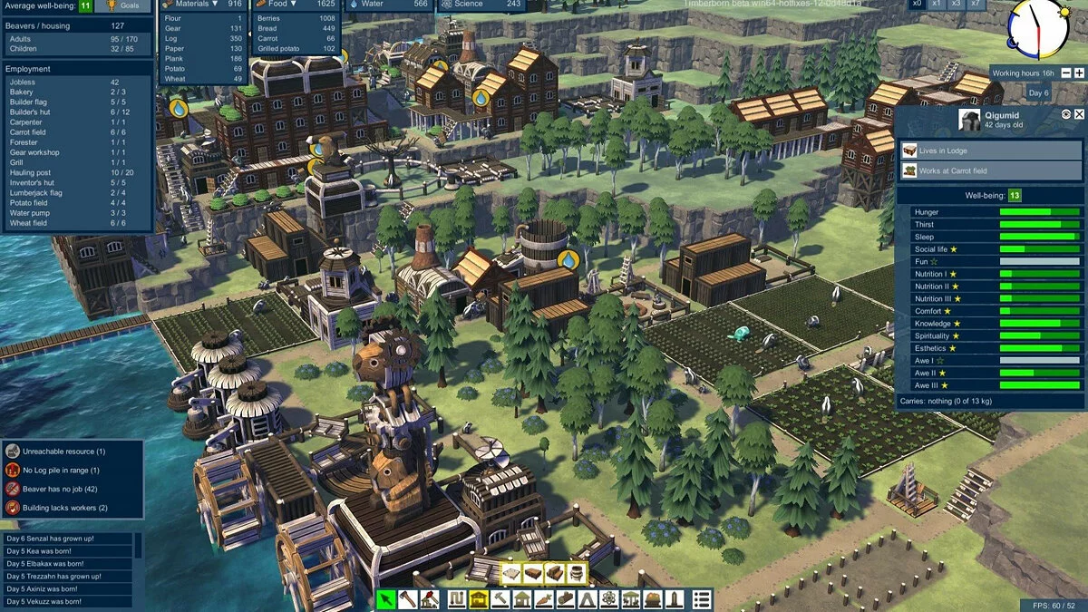 Скриншоты из Timberborn / Картинка 19