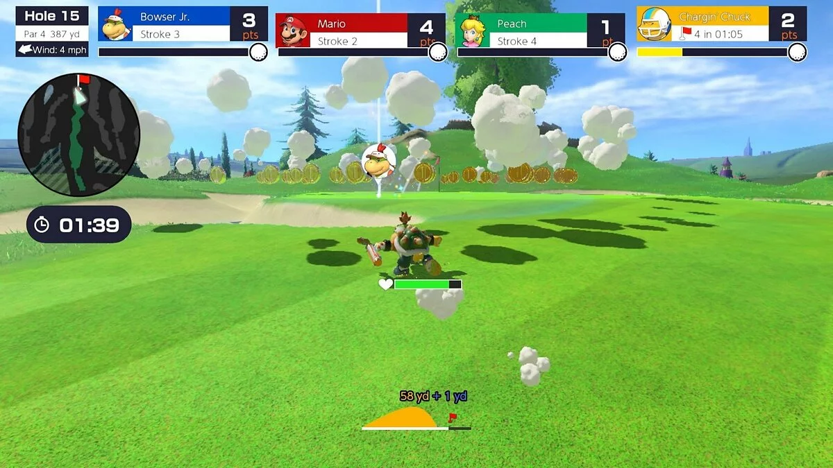 Скриншоты из Mario Golf: Super Rush / Картинка 12