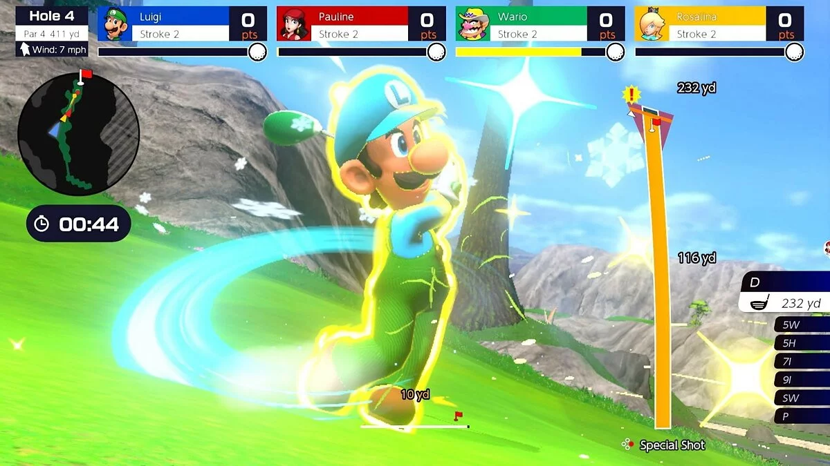 Скриншоты из Mario Golf: Super Rush / Картинка 14