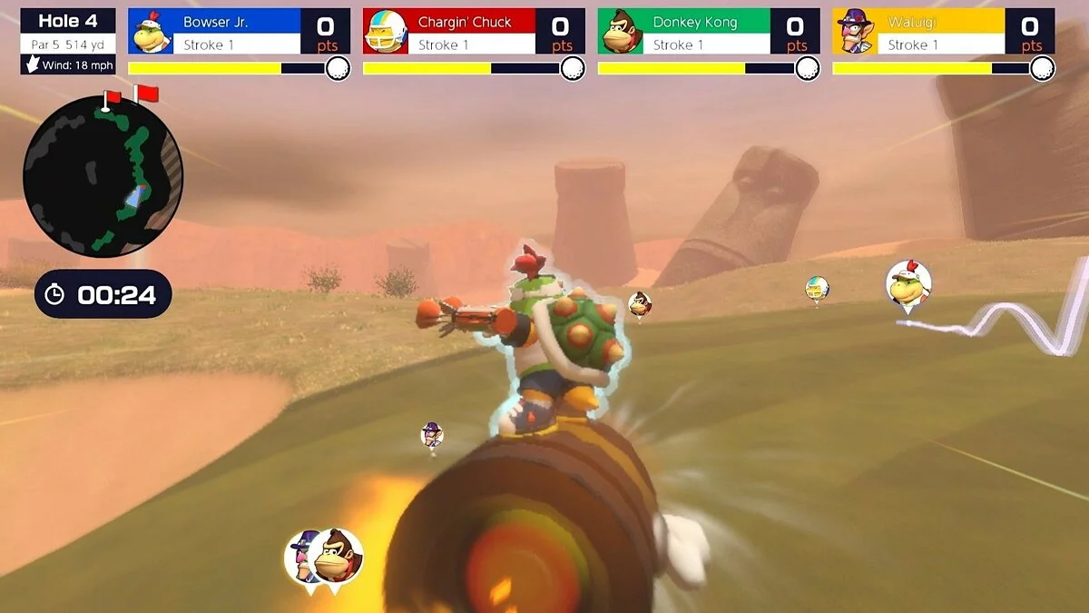 Скриншоты из Mario Golf: Super Rush / Картинка 17
