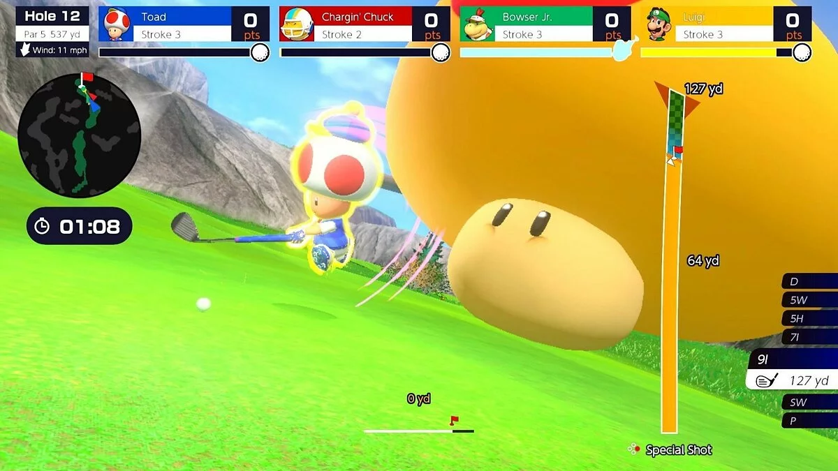 Скриншоты из Mario Golf: Super Rush / Картинка 34