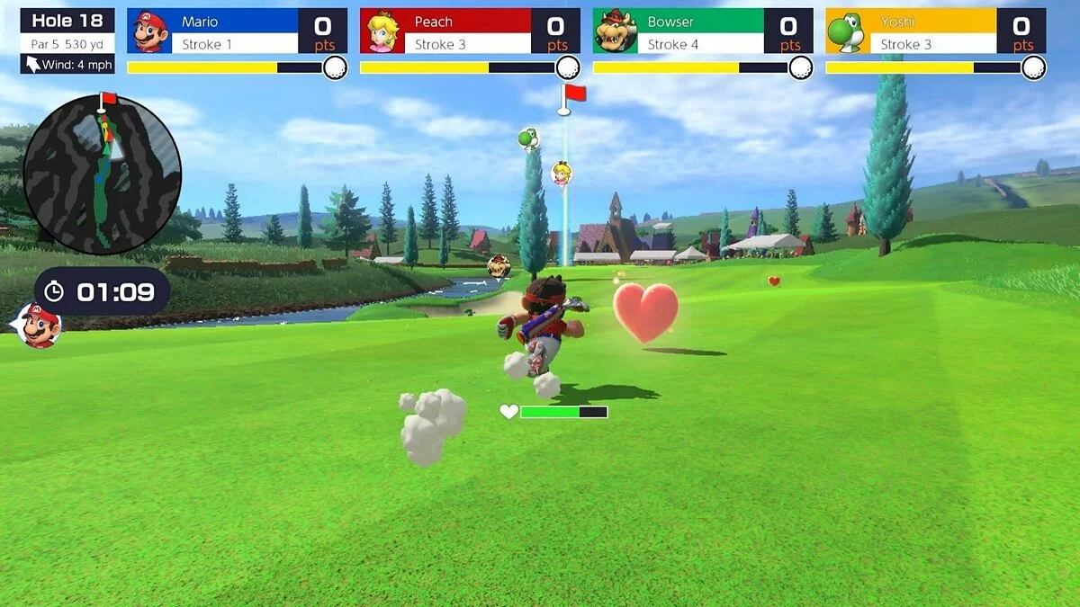 Скриншоты из Mario Golf: Super Rush / Картинка 37