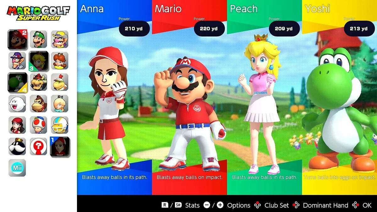 Скриншоты из Mario Golf: Super Rush / Картинка 38