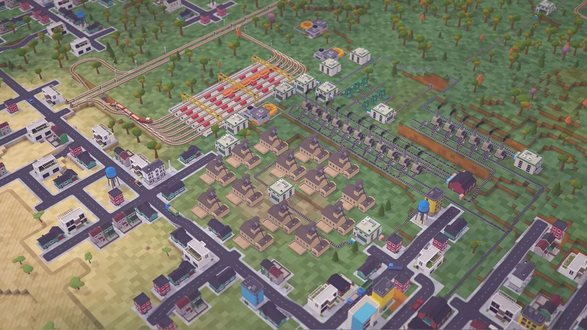 Скриншоты из Voxel Tycoon / Картинка 11