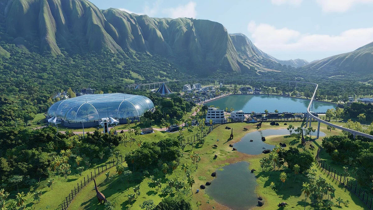 Скриншоты из Jurassic World Evolution 2 / Картинка 54