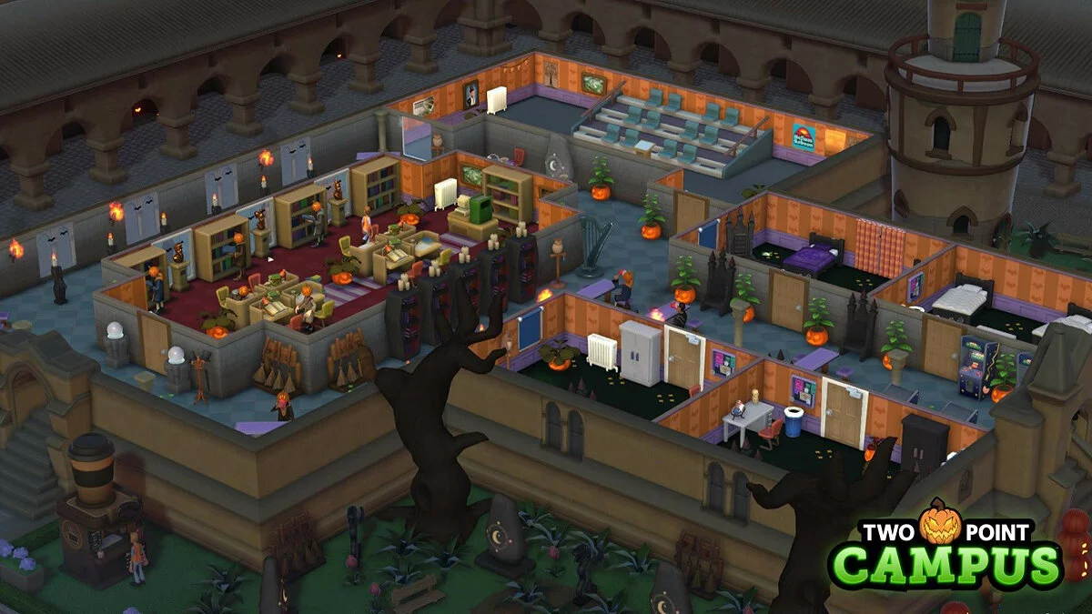 Скриншоты из Two Point Campus / Картинка 53
