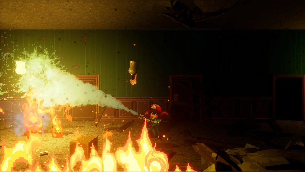 Скриншоты из Firegirl: Hack 'n Splash Rescue DX / Картинка 3