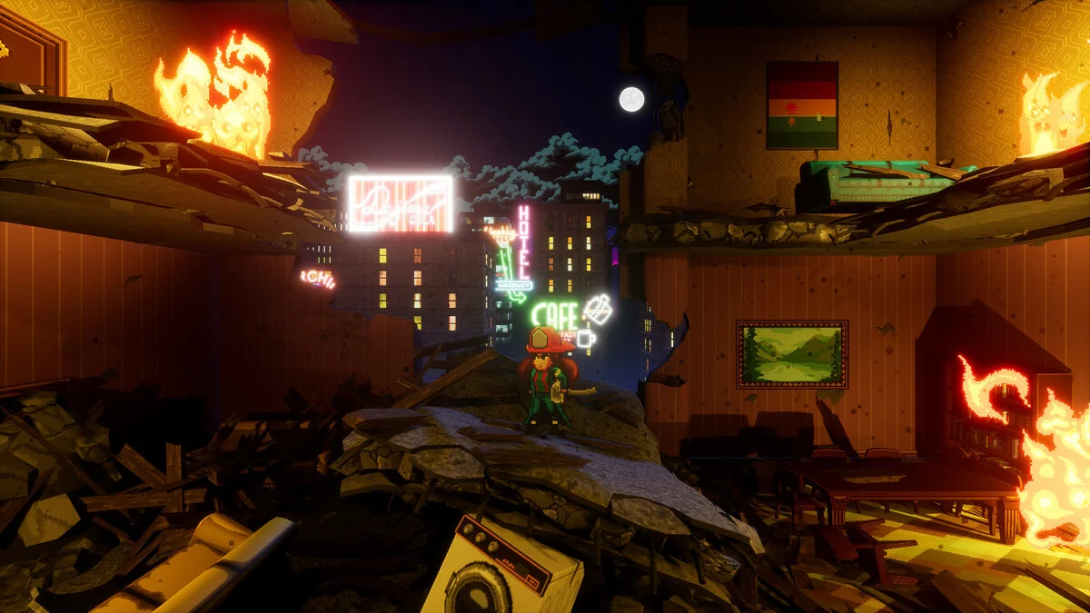 Скриншоты из Firegirl: Hack 'n Splash Rescue DX / Картинка 11