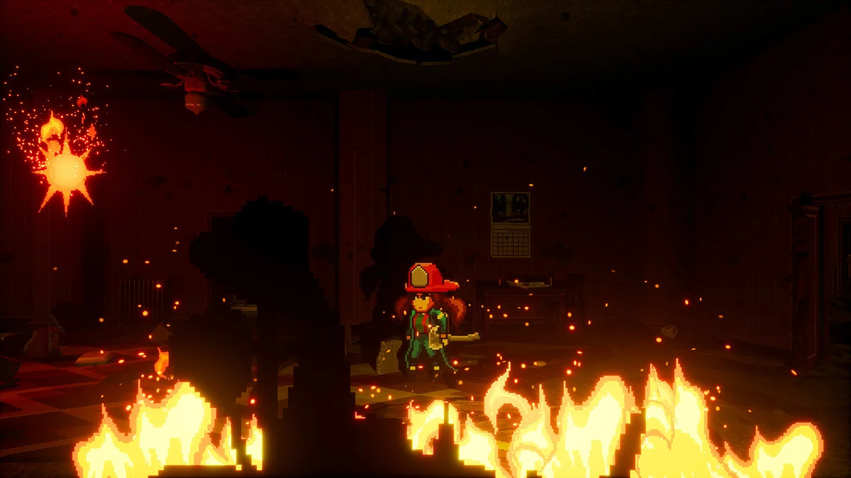 Скриншоты из Firegirl: Hack 'n Splash Rescue DX / Картинка 2