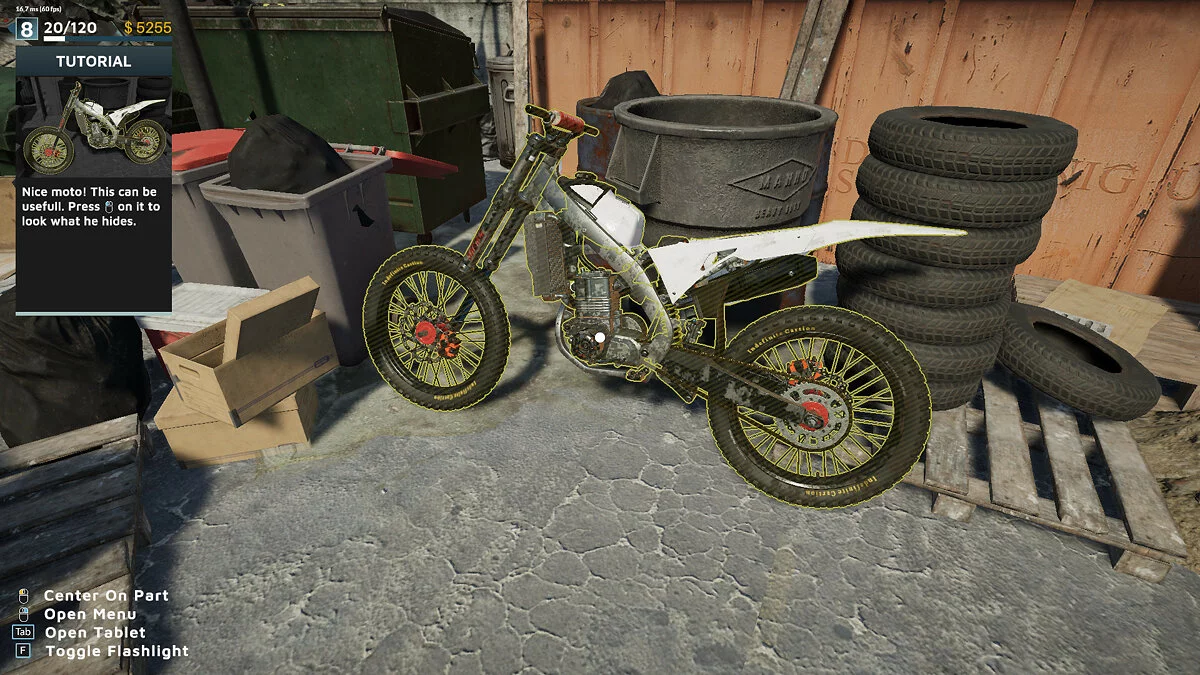 Скриншоты из Motorcycle Mechanic Simulator 2021: Prologue / Картинка 11