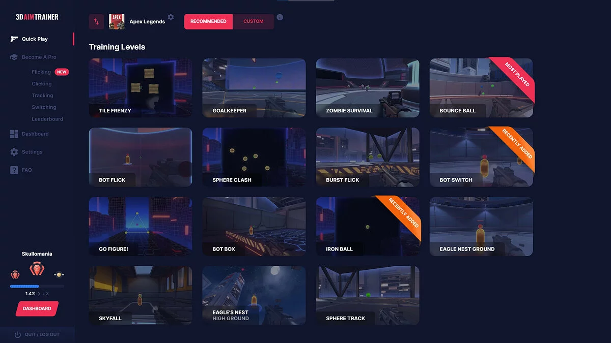 Скриншоты из 3D Aim Trainer / Картинка 18