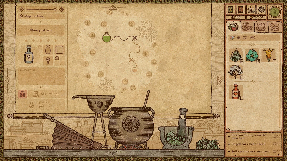 Скриншоты из Potion Craft: Alchemist Simulator / Картинка 1