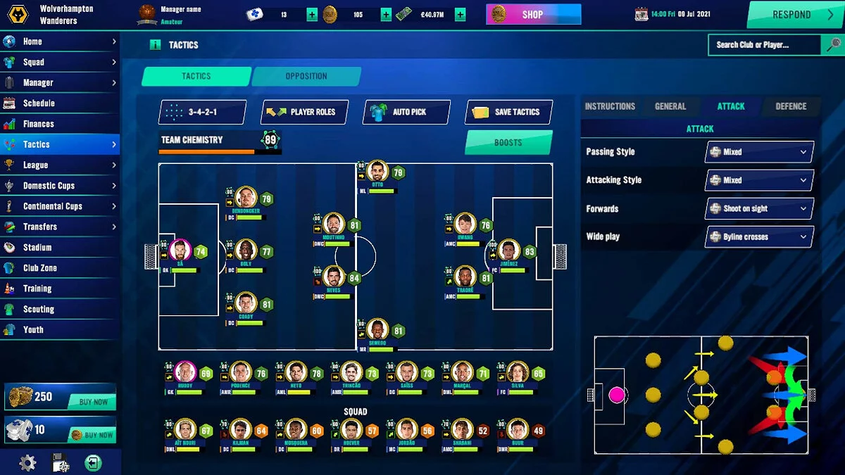 Скриншоты из Soccer Manager 2022 / Картинка 12