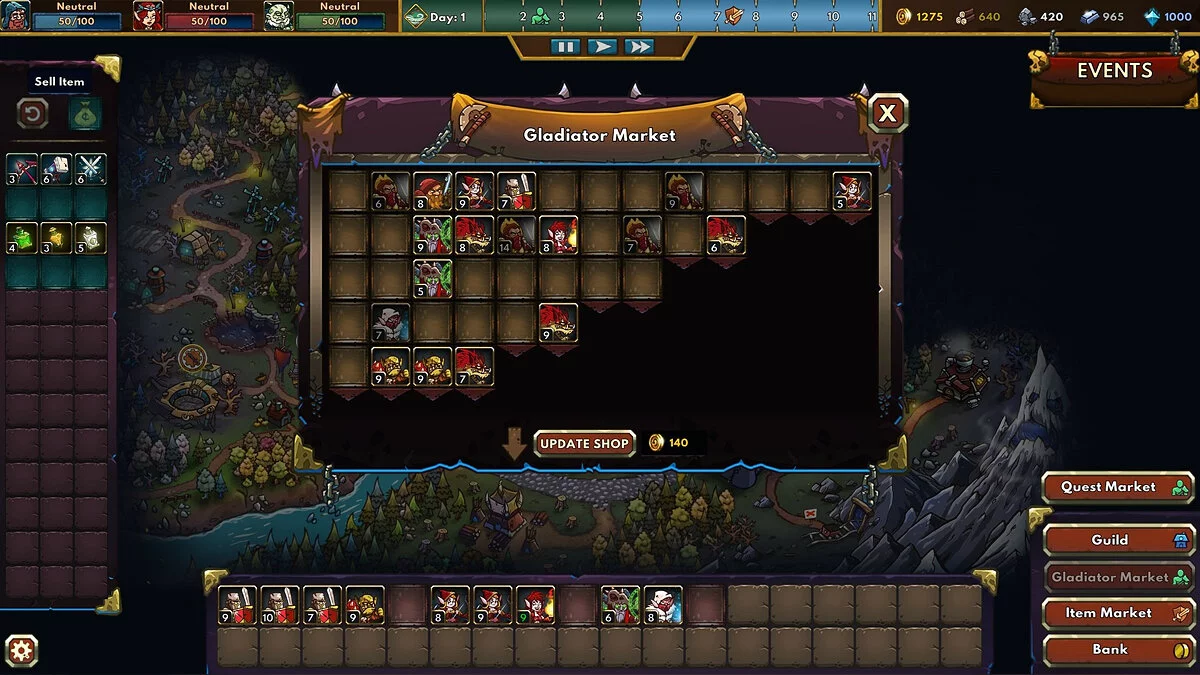 Скриншоты из Gladiator Guild Manager / Картинка 3