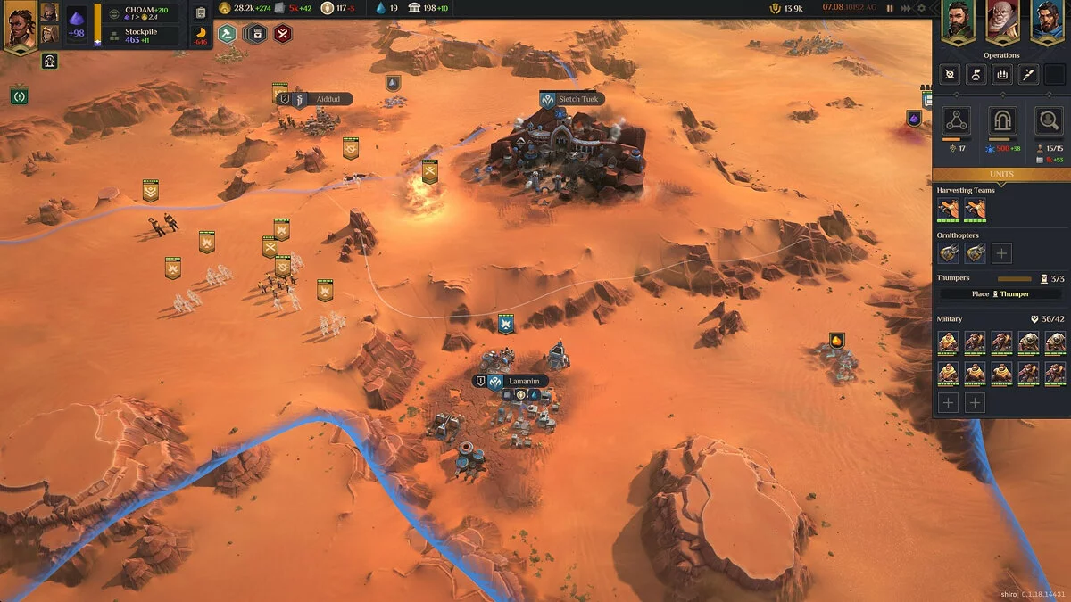 Скриншоты из Dune: Spice Wars / Картинка 21