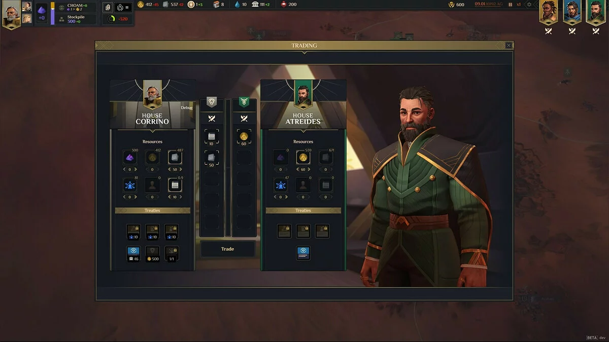 Скриншоты из Dune: Spice Wars / Картинка 23