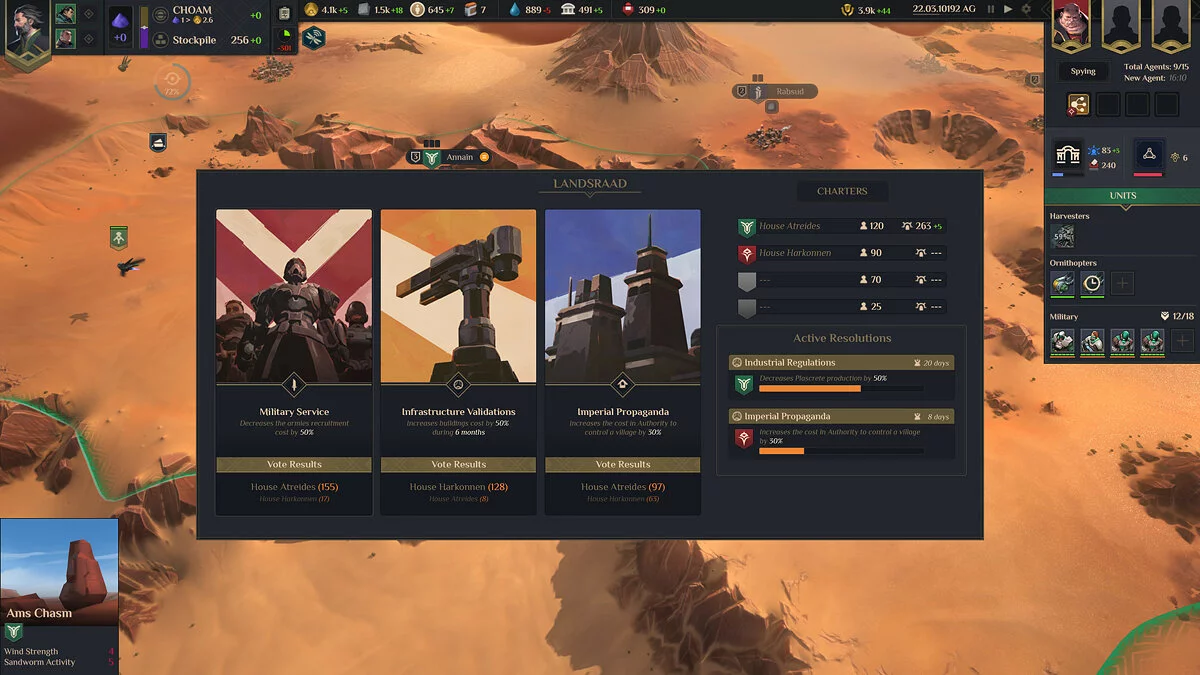 Скриншоты из Dune: Spice Wars / Картинка 6