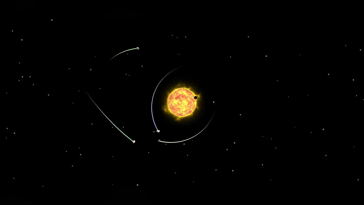 Скриншоты из Planet Gravity - SimulateOrbit / Картинка 5
