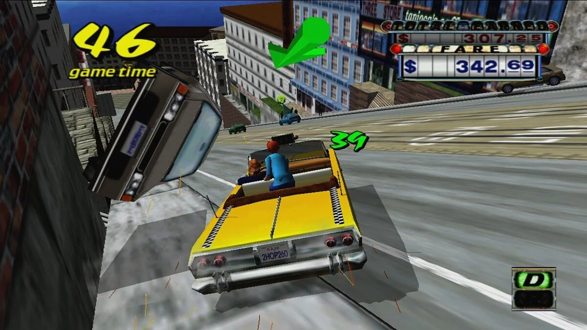 Скриншоты из Crazy Taxi / Картинка 13