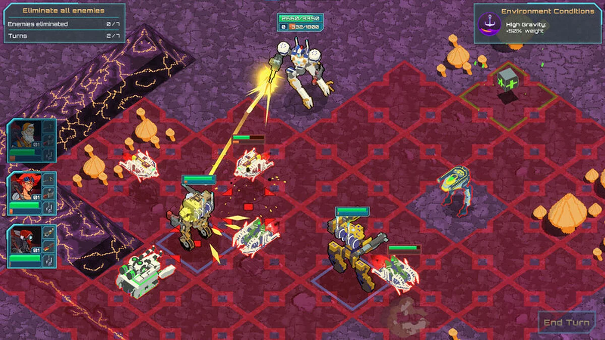 Скриншоты из Ignited Steel: Mech Tactics / Картинка 16