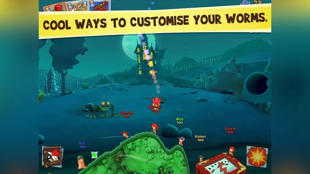 Скриншоты из Worms 3 / Картинка 19
