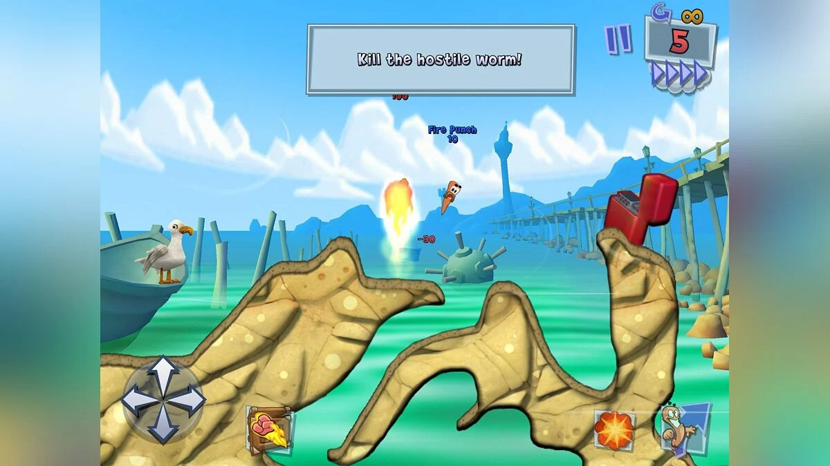 Скриншоты из Worms 3 / Картинка 7