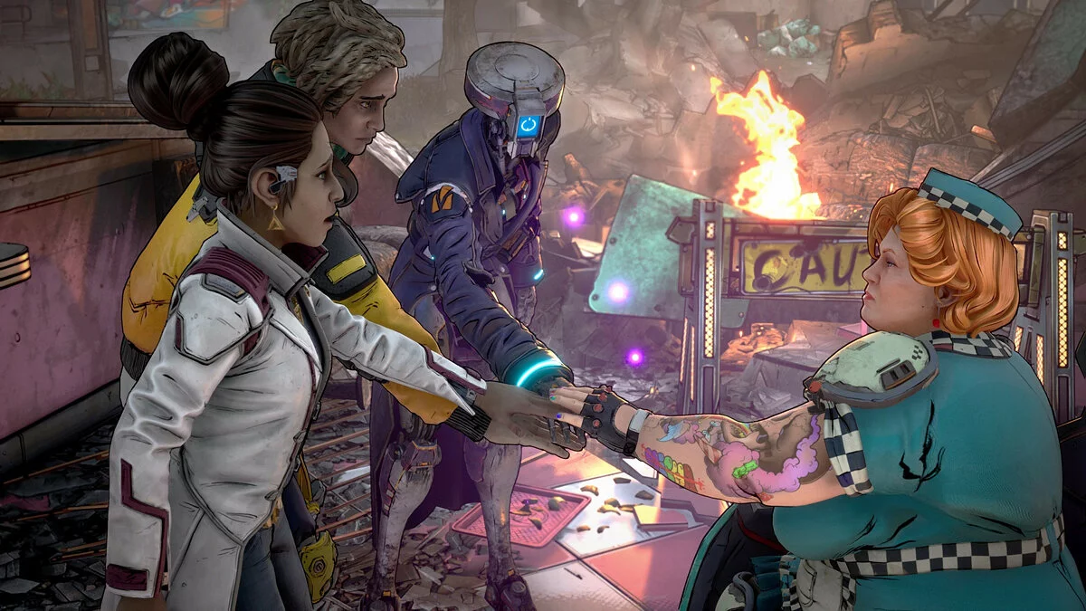 Скриншоты из New Tales from the Borderlands / Картинка 13