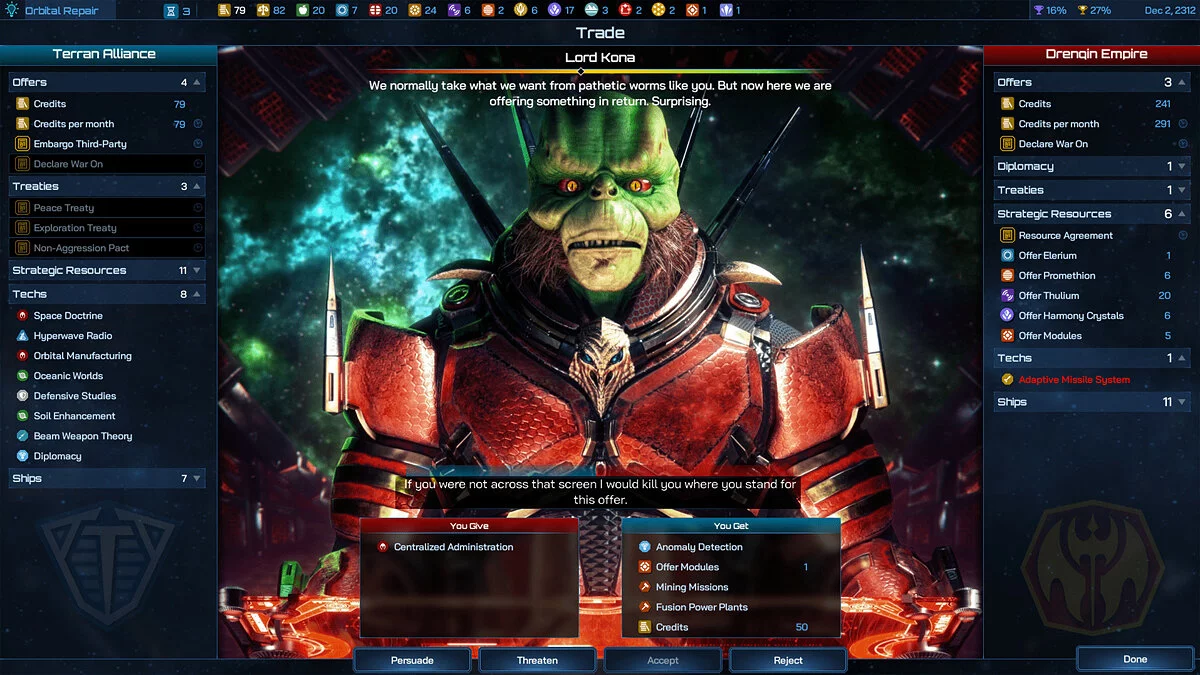 Скриншоты из Galactic Civilizations 4 / Картинка 3