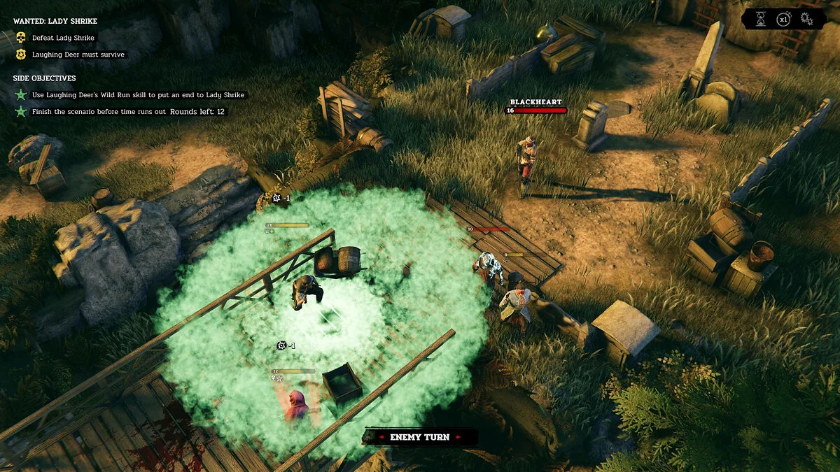Скриншоты из Hard West 2 / Картинка 19